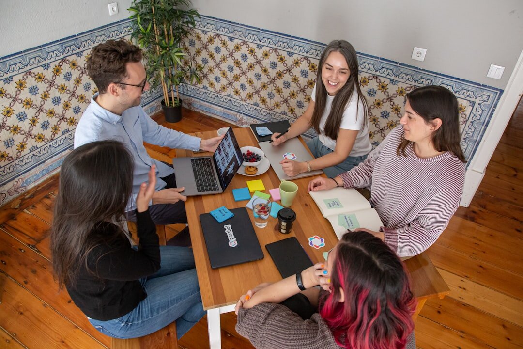 editorial design team meeting