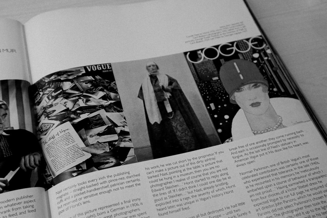 cultural magazine spread