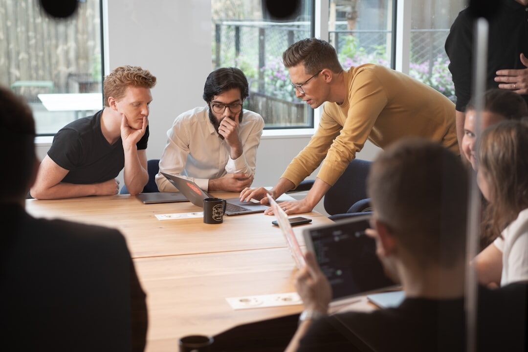 creative team discussion