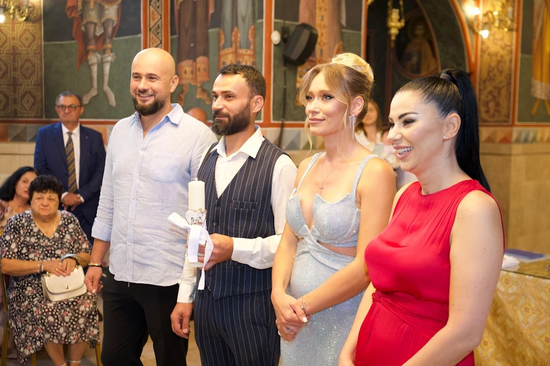 Guests arriving at an exclusive cultural gala