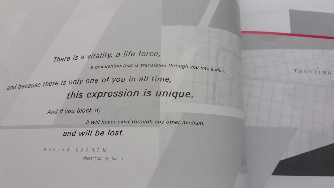 futuristic editorial design