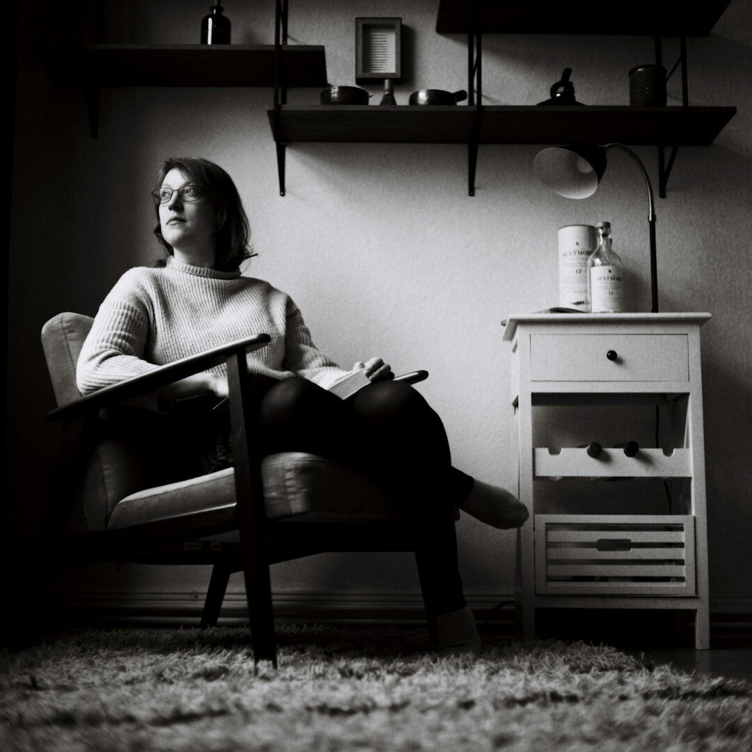 Portrait of a photography director at the magazine