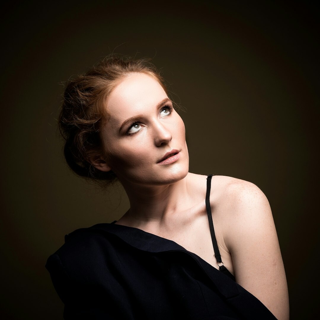 Argentine actress in a studio portrait session